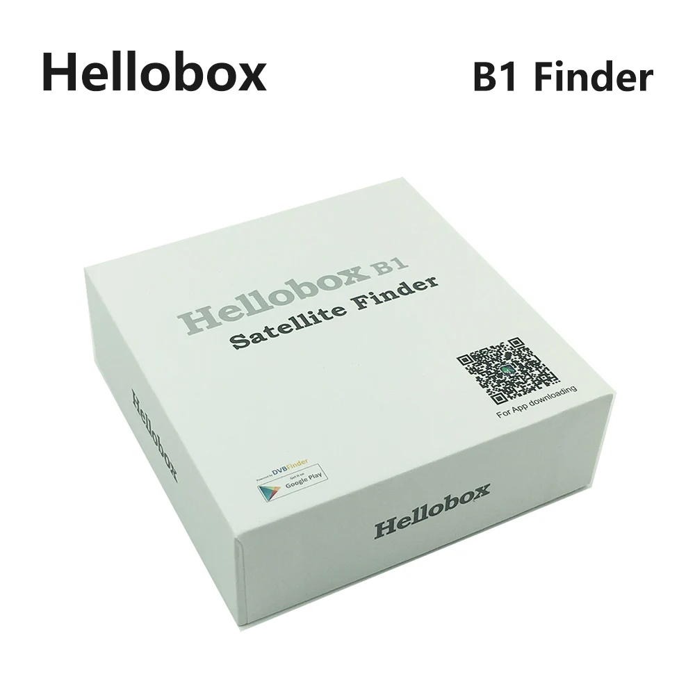 Bluetooth спутниковый искатель Hellobox B1 поддержка Android приложение поиск спутникового тв сигнала по смартфону мини спутниковый искатель ключ