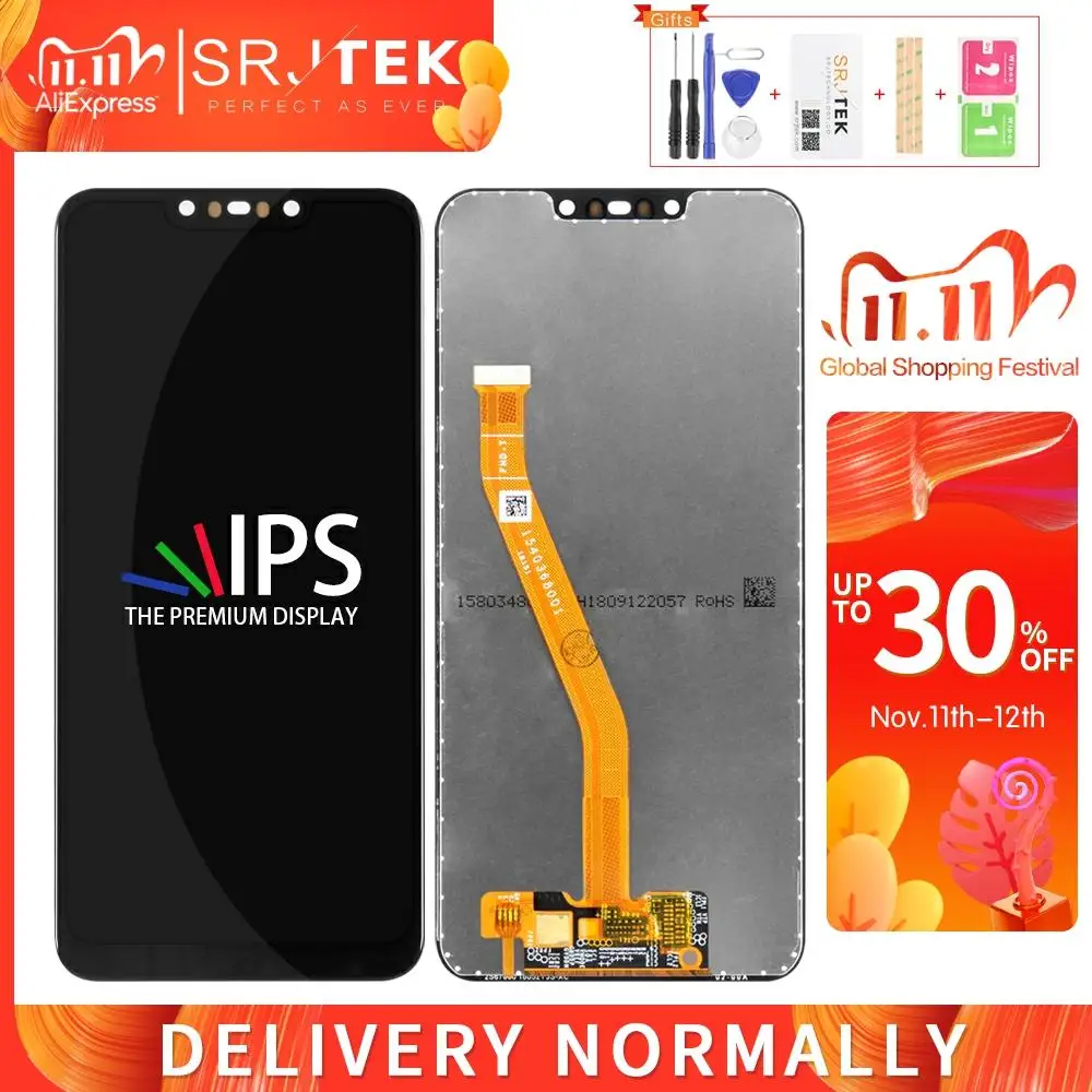 Для HUAWEI Nova 3 LCD для 3E дисплей Сенсорная стеклянная панель сенсор Huawei 3i P Смарт плюс