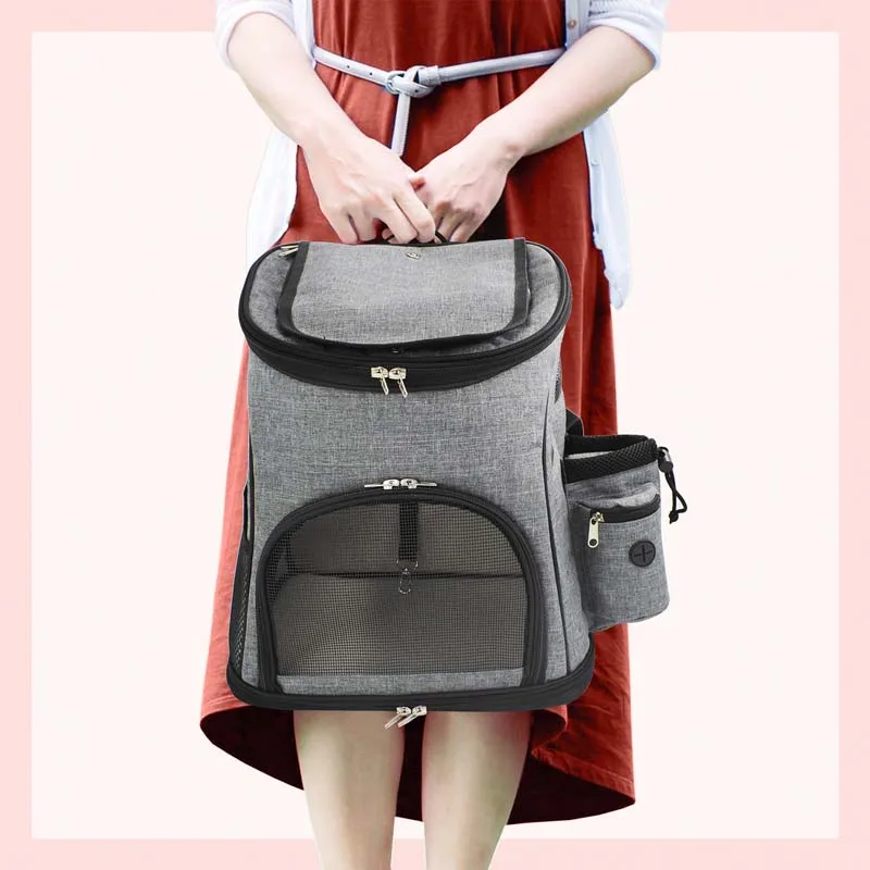 Дышащий собачий щенок держать питомник открытый Pet пакет для покупок рюкзак кошка сумка для переноски питомник