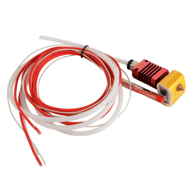 MK8 Extruder All Metal Hot End Kit 0.4mm Nozzle 3D For Printer CR10 CR10S TE1134 durable and practical to use