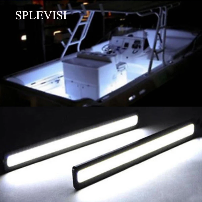 Marine Submersible LED Light Strip 12V 16FT Green LED Rope Lights