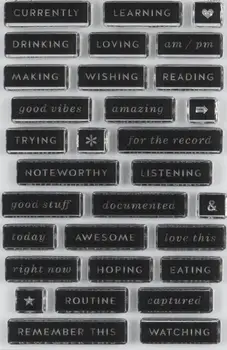 

word Clear Stamp Or stamp for DIY Scrapbooking/Card Making/Kids Fun Decoration Supplies A769