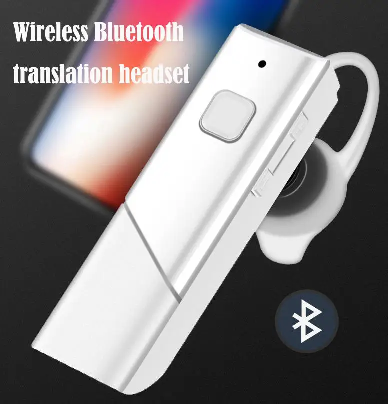 

HobbyLane HT20 Smart Voice Translator Wireless Headset Bluetooth5.0 Earphone Multi Languages Instant Real-time Translation d30