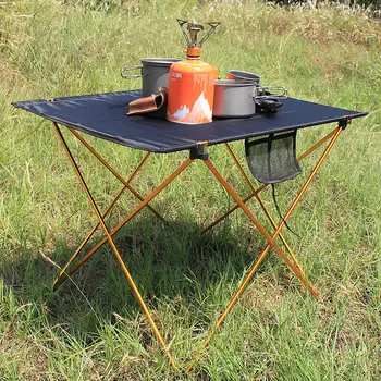 

Outdoor Table Folding-Desk Al-Light 6061 Camping-Furniture Color Picnic-Size Anti-Slip