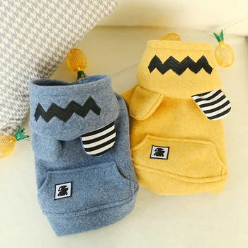 

Cute Monster Dog Pet Cat Jacket Coat Winter Warm Small Dog Puppy Chihuahua Clothes Dog Hoodie Vest Clothing For Pet