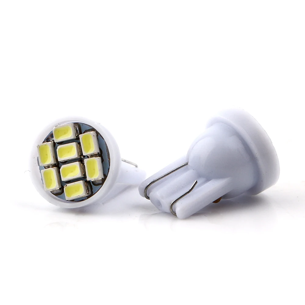 2000 шт. T10 Led W5W 194 168 1206 8 SMD авто лампы, работающего на постоянном токе 12 В в автомобильный светильник s инструмент, световой индикатор лампы Клин лампы, распродажа ламп