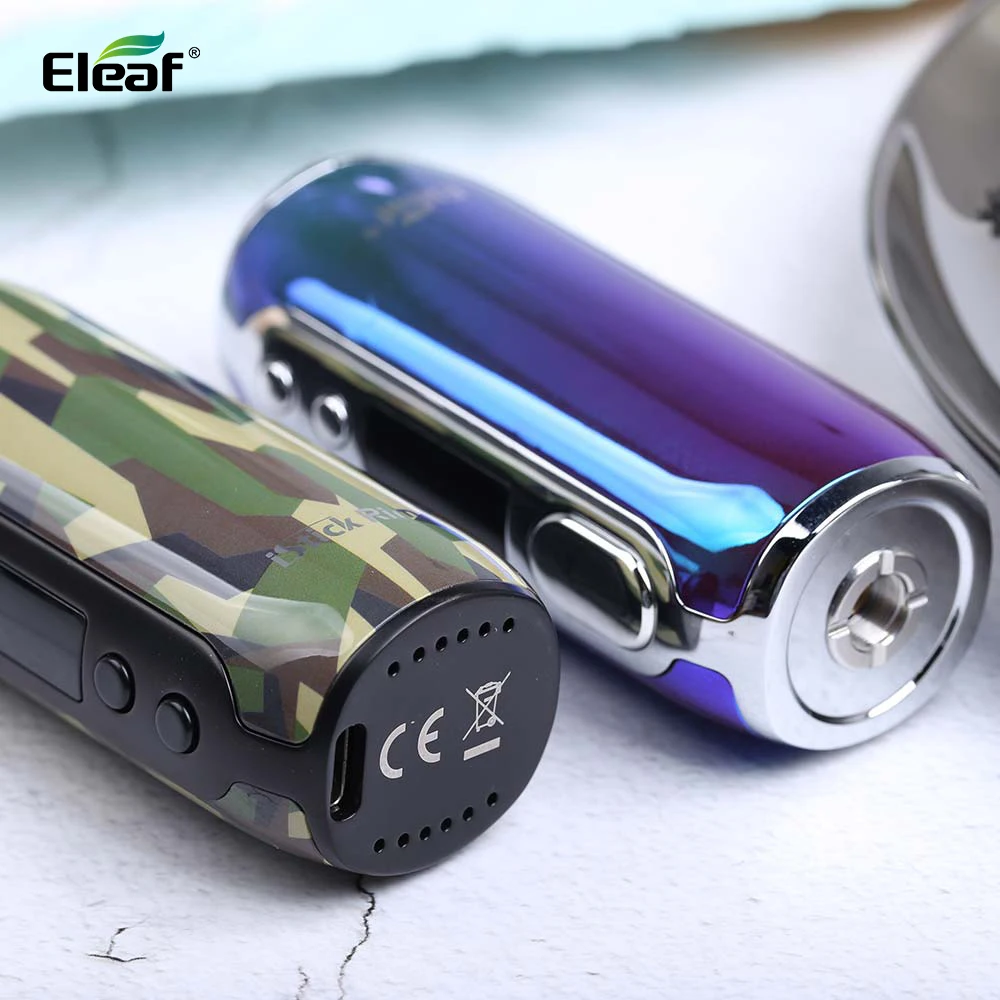 Eleaf iStick Rim Box Mod со встроенным 3000 мАч батарейный блок Mod 80 Вт Мощность электронная сигарета VS istick pico