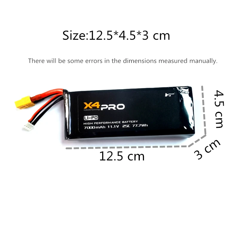 Аккумулятор Lipo для Hubsan X4 Pro H109S запасные части радиоуправляемого квадрокоптера 11 1