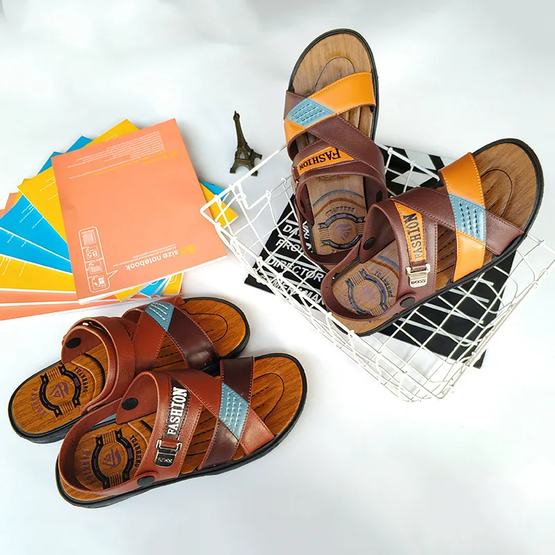 

2019 Spring New Products MEN'S Sandals Trend Large Size MEN'S SHOES Casual Sandals Open Toe PVC MEN'S Sandals Anti-slip