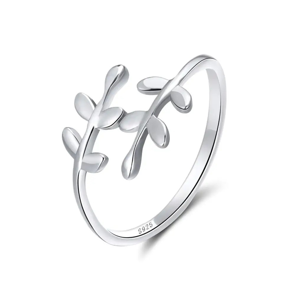 Effie queen, настоящее 925 пробы, серебряные женские кольца с верхом, имитация жемчуга, регулируемое кольцо на палец, обручальное кольцо, ювелирное изделие BR16 - Цвет камня: BR12