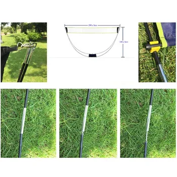 

Portable Badminton Mesh Holder Lightweight Foldable Mesh Rack for Any Surface N66