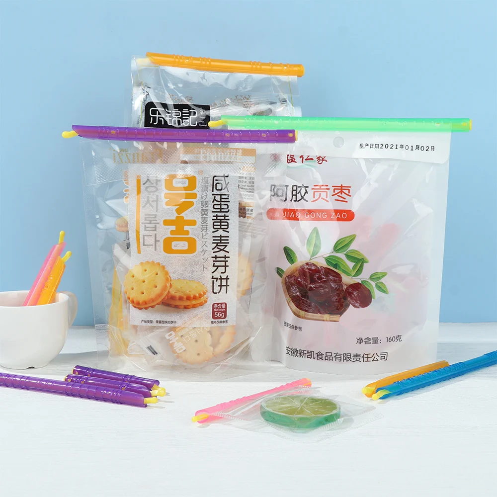 5PCSMagicBagSealerStickFoodBagSealingClipFreshLockStick