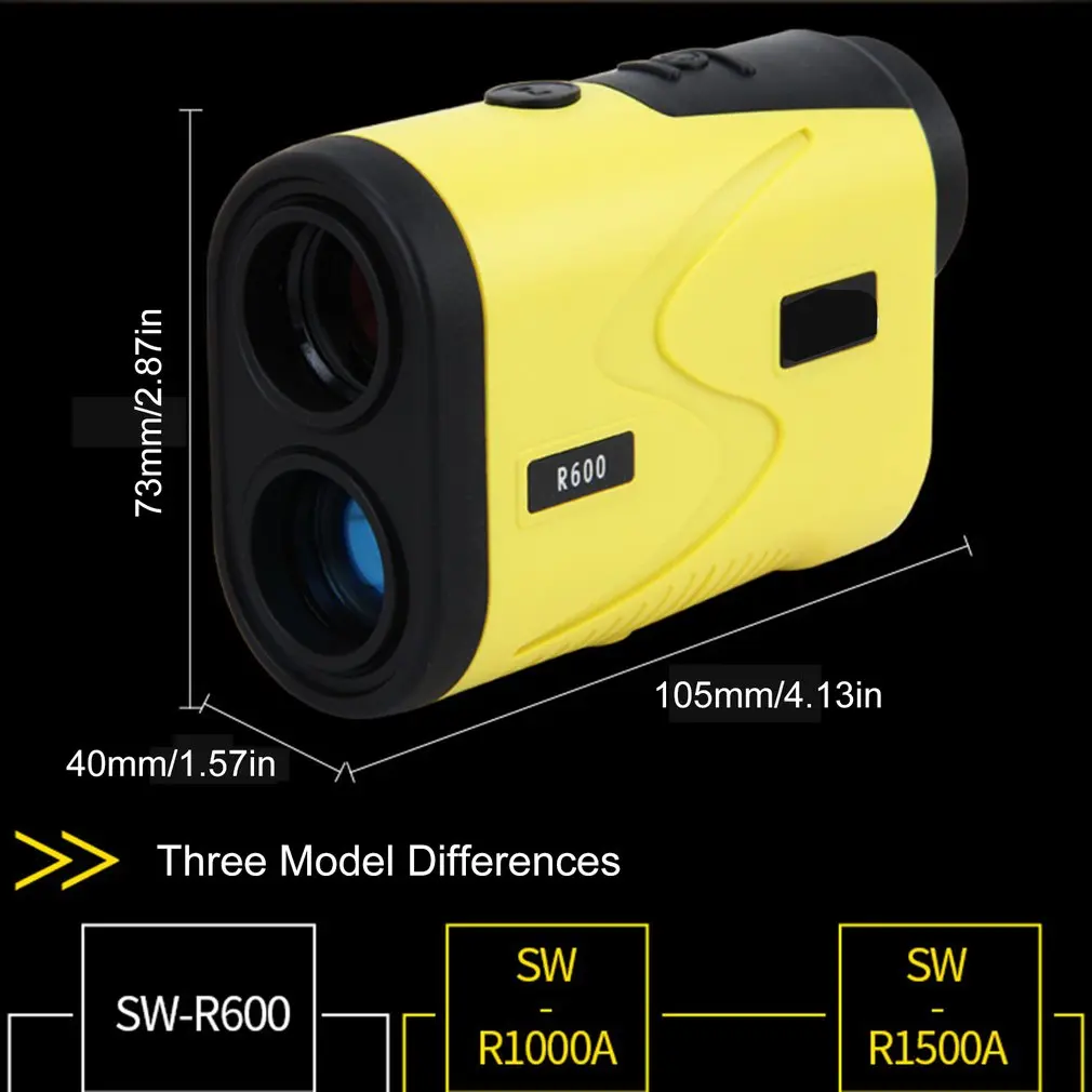 Telescope Laser Rangefinder 600m/1000m/1500m Distance Meters Measure Device Range Finder 6X Monocular for Golf hunting Telescope Laser Rangefinder 600m/1000m/1500m Distance Meters Measure Device Range Finder 6X Monocular for Golf hunting