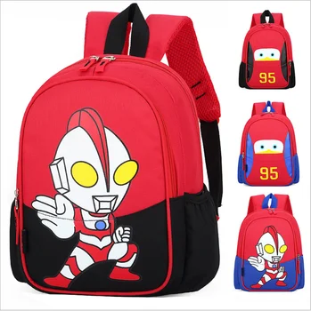 

Breathable nylon kindergarten schoolbag cartoon character student schoolbag wear-resistant lightening children's backpack