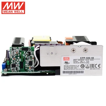 

MEAN WELL EPP-500-48 500W 10.4A 48V High Efficiency Miniaturized 5”x 2”Industrial Open Frame Power Supply PCB power unit PSU