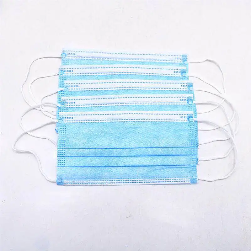 20Pcs/Pack Disposable mask 3-Layer Non-woven Disposable Elastic Mouth Soft Breathable Flu Hygiene Face Mask as KN95 KF94