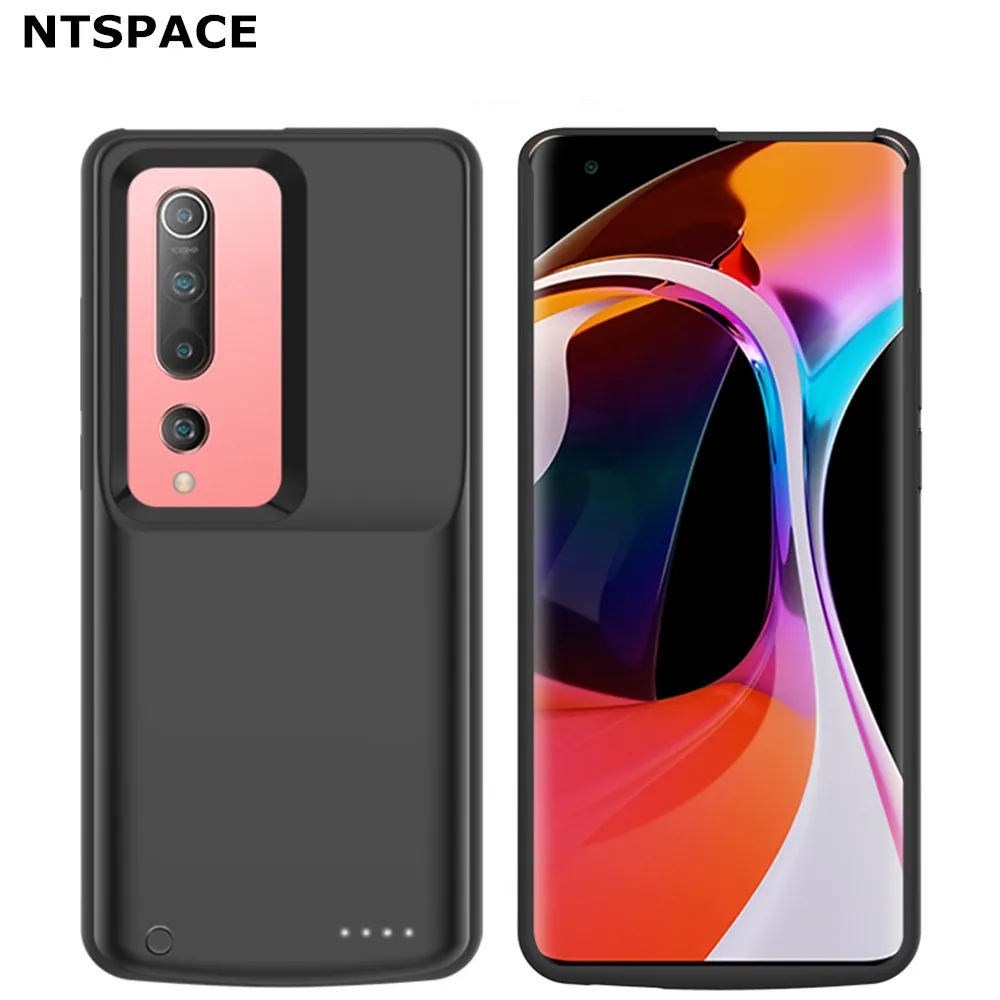 Чехлы NTSPACE для зарядки аккумуляторов Xiaomi Mi 10 Pro чехол 6800 мАч внешний аккумулятор