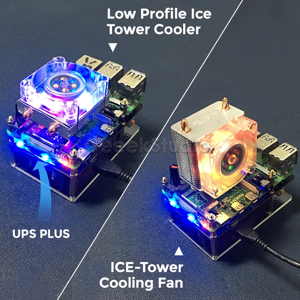 Plus com Rtc Dispositivo de Alimentação Atualização para Raspberry Coulometer Remoto Firmware pi 4b - 3b Ups & Ota - Imagem 6