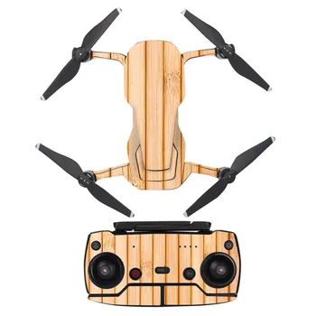 

Wood Texture Style Decal Skin Sticker For DJI Mavic Air Drone + Remote Controller + 3 Batteries Protection Film Cover A0039