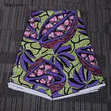 She Love 1 ярд Африканский настоящий воск принты ткань хлопок нигерийские женские платья ткани для свадьбы домашний текстиль материалы