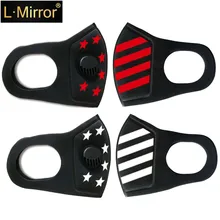L. Mirror 1 шт. модная Пылезащитная маска обновленная версия для мужчин и женщин противотуманная дымка Pm2.5 пыльца 3D Пылезащитная маска для рта