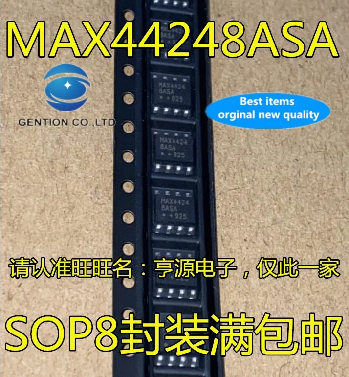 

10PCS MAX44248 MAX44248ASA SOIC-8 precision op-amp operational amplifier in stock 100% new and original