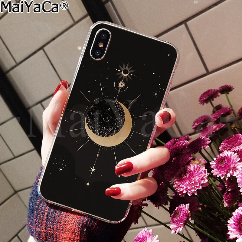 Art Sun Flowers Cat Snake Moon