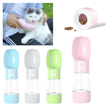 

2020 New Portable Pet Dog Water Bottle for Small Dogs Travel Puppy Cat Drinking Bowl Outdoor Pet Drinking Feeder Pet Supplies