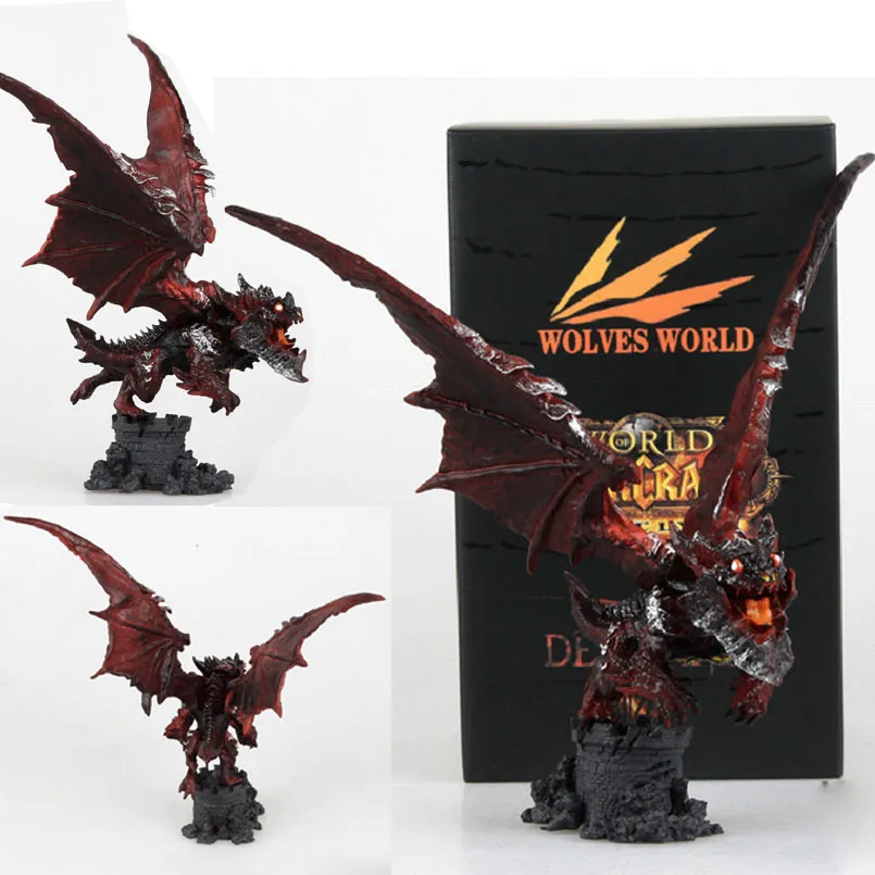 20 см фигурка персонажа из мультфильма World of Warcraft Neltharion аниме фигурки WOW смерти