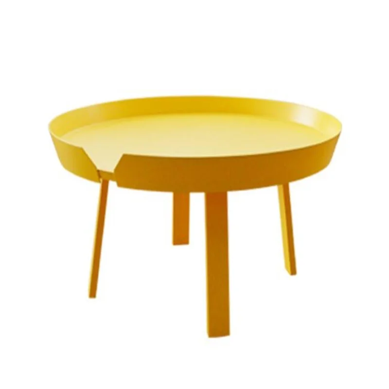 72*37,5 см твердой древесины круглый столик журнальные столы Творческий прикроватный столик