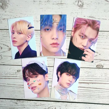

5pcs/set Kpop TXT Photocard new album Minisode1 : Blue Hour TXT photo cards HD
