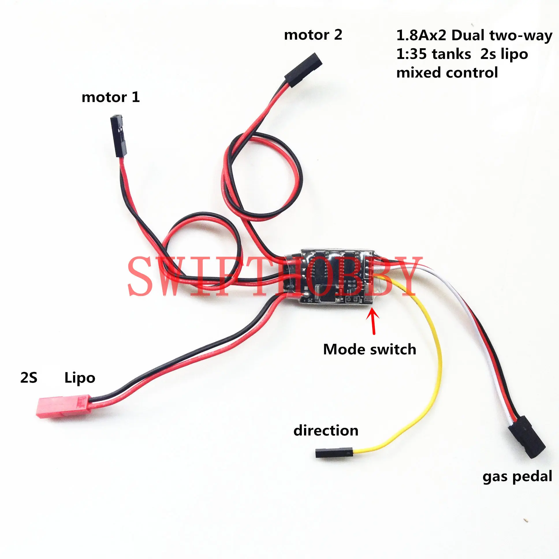 rc tank motor controller