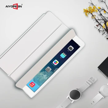 

For iPad pro 9.7 Case, Aiyopeen Ultra Slim PU Leather+Silicone Soft TPU Back Coque Auto Sleep/Wake Case for iPad pro 9.7 Cover