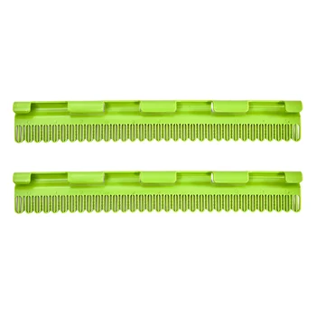 

2 Pcs Hanger Plastic Comb Design Socks Clip Windproof Towel Storage Rack Anti Skid Household Clamp Laundry Hanging Durable