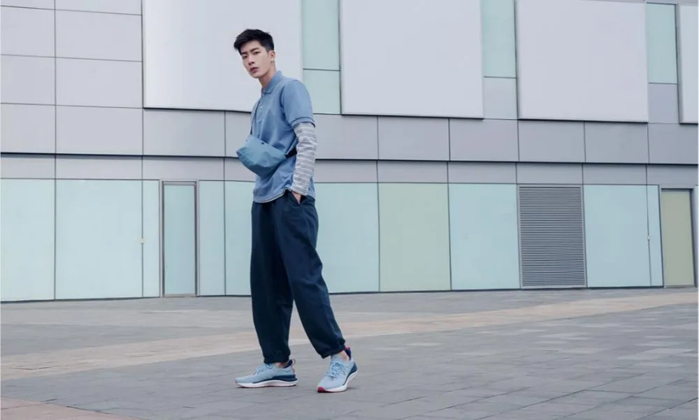 2020 New Xiaomi Mijia Sports Shoe Sneaker 4 Outdoor Men Running Walking Lightweight Breathable 4D Fly Woven Upper Washable (2)