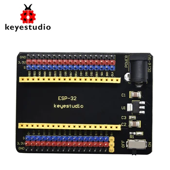 

Keyestudio ESP32-IO Shield for Arduino ESP32 Core Board