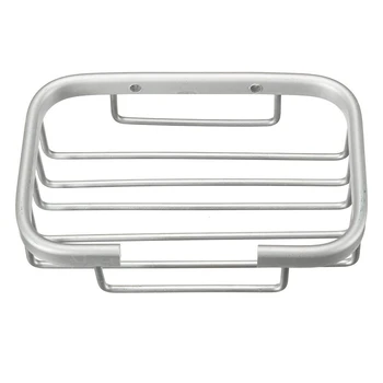 

Bathroom Storage Rack Wall-mounted Shower Soap Shampoo Holder Space Aluminum Wall Shelf
