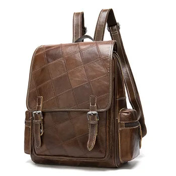 

Fashion 13.3 inch Laptop Backpack Women Genuine Leather Backpacks women School Backpack Bag Female backpack Rucksack Knapsack
