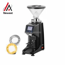 Кофемолка электрическая мини 250 Вт кофе в зернах фрезерный станок плоский диск кофемолка на дому