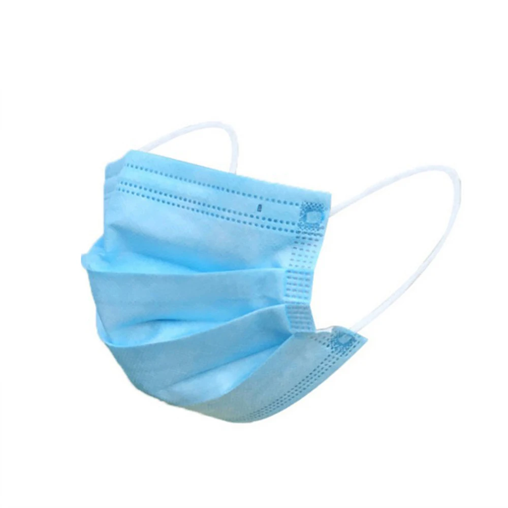 

50/100PCS 3 Layers Dustproof Facial Protective Cover Masks Anti-Dust Anti-Fog Disposable Printing Earloop Face Mouth Masks