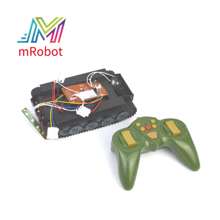 DIY Assembled Tank Model with Remote Control Robot Chassis Smart RC Robot Kit Crawler Caterpillar Vehicle for Children DIY Assembled Tank Model with Remote Control Robot Chassis Smart RC Robot Kit Crawler Caterpillar Vehicle for Children