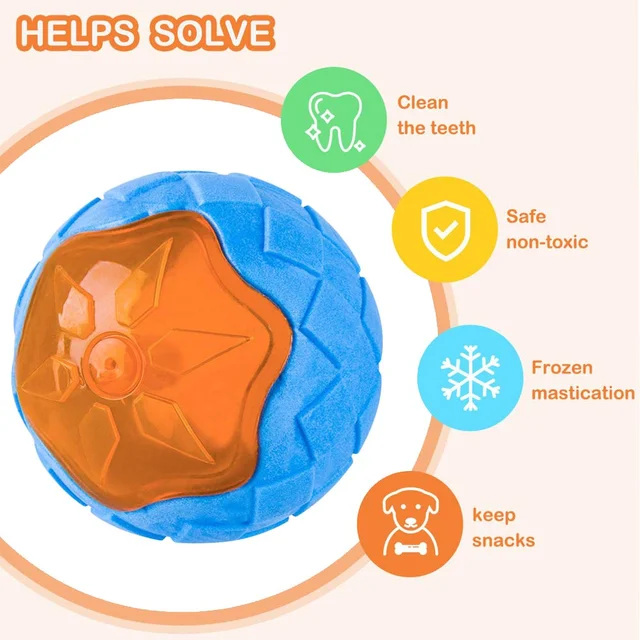 Pet Throwing Flying Disc for Dog Toys Bulk Chewing Bite Resistant Squeaky Training Toy Dogs Teeth Cleaning Interactive Toys Ball Toy