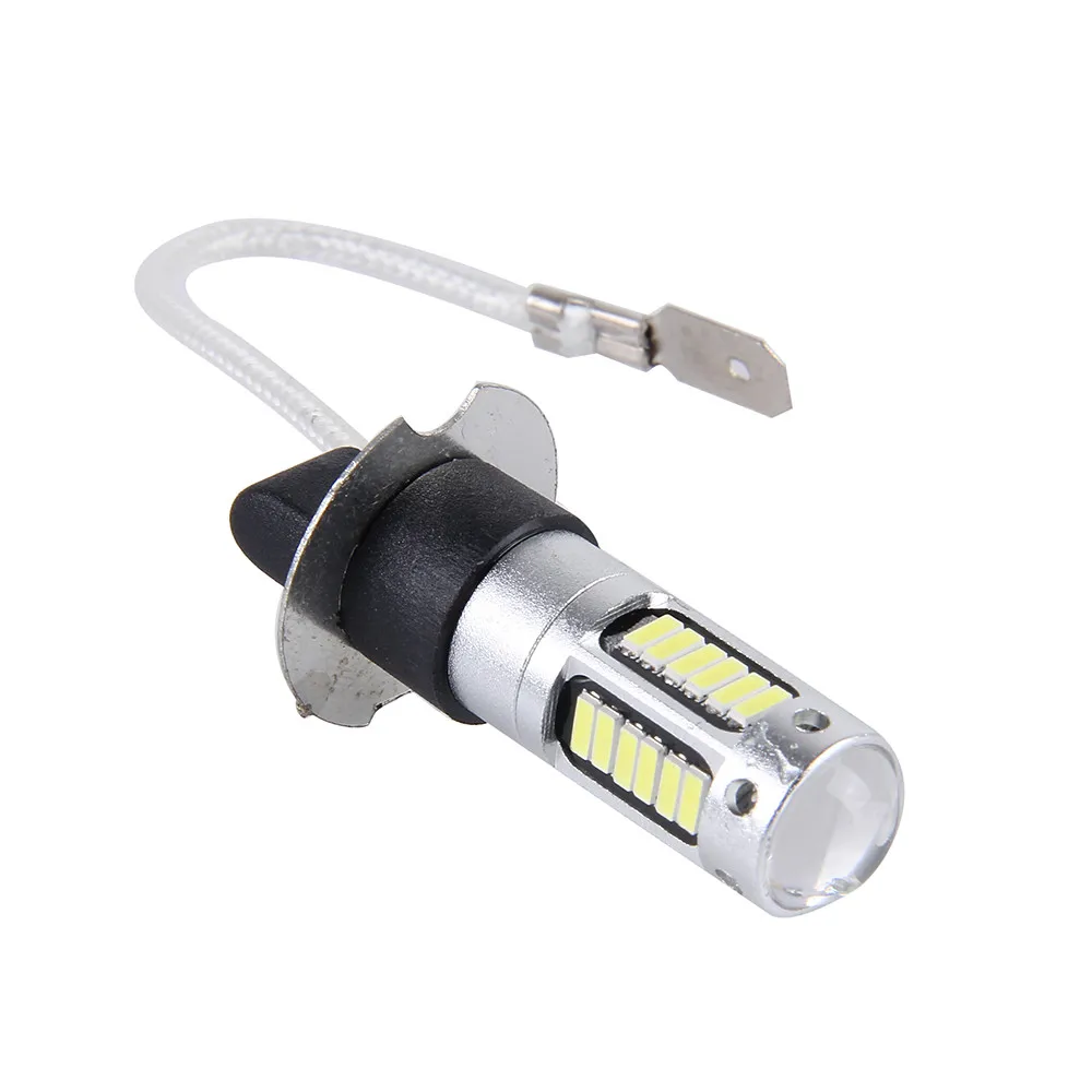 Противотуманные фары 2 шт. H3 4014 30SMD лампы высокой мощности Автомобильный светодиодный Противотуманные фары Ходовые огни для автомобилей Автомобильные аксессуары для Chevrolet Cruz# PY10