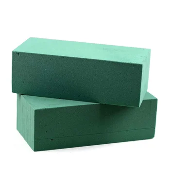 

8Pcs Floral Foam Bricks Green Styrofoam Blocks for Packaging Artificial Flowers or Plants (Random Color)