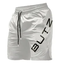 New Men Fitness Bodybuilding Shorts Man Summer Gyms Workout Male Breathable Quick Dry Sportswear Jogger Beach Short Pants