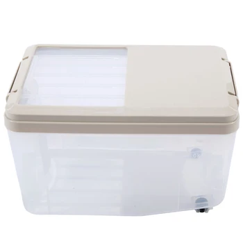 

5L Household Rice Bucket Moisture-Proof Insect-Proof Sealed Rice Bucket Flour Bucket Storage Box Rice Cylinder for Home Kitchen