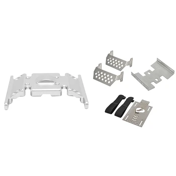 

1 Pcs Medium Gearbox Fixed Skid Plate Fitting & 1 Set Chassis Armor Chassis Protector Plate Skid Plate Battery Board