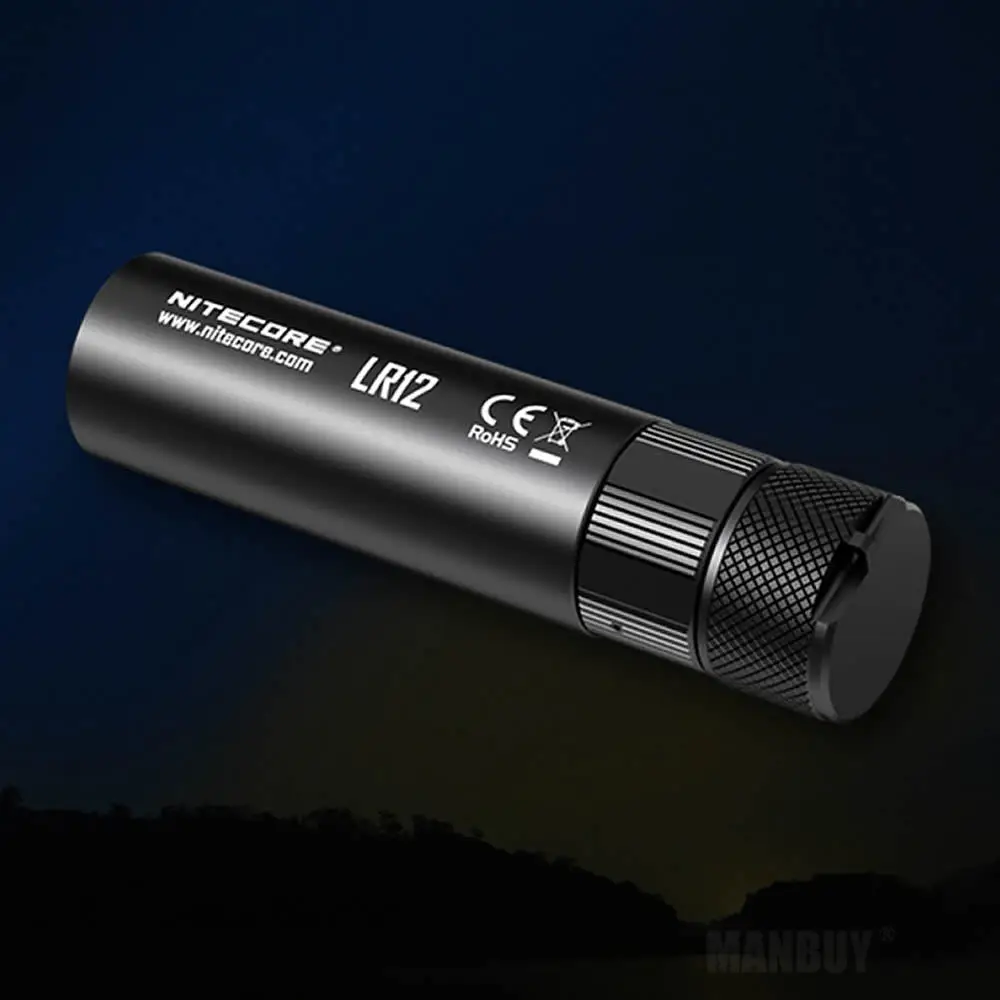 Портативный фонарь Nitecore LR12 2020 CREE XP L HD V6 LED 1000LM без аккумулятора 18650 для кемпинга