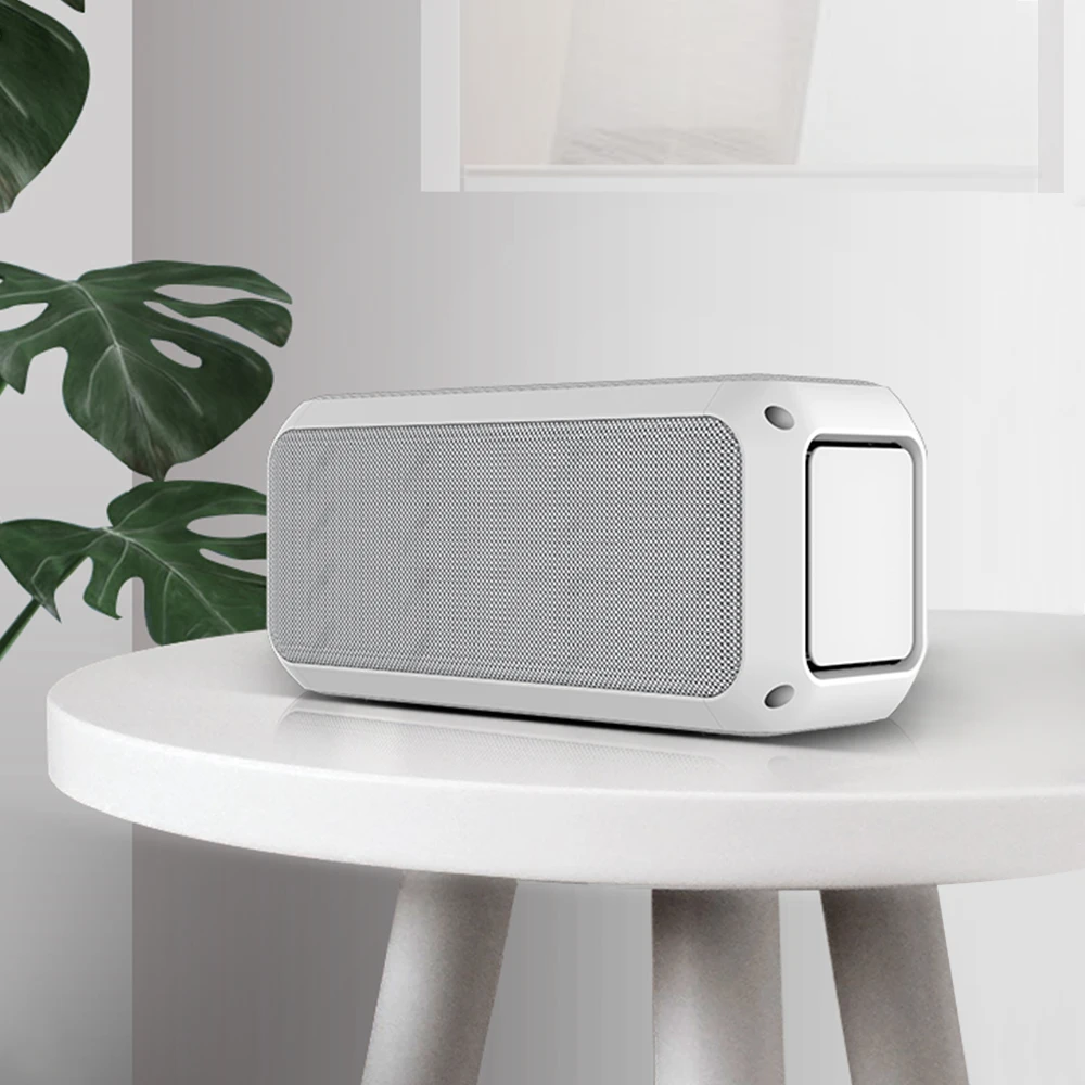 

designed stereo Portable Bluetooth 4.2 20W speaker waterproof with 20W output from two passive subwoofers speaker EBS-307