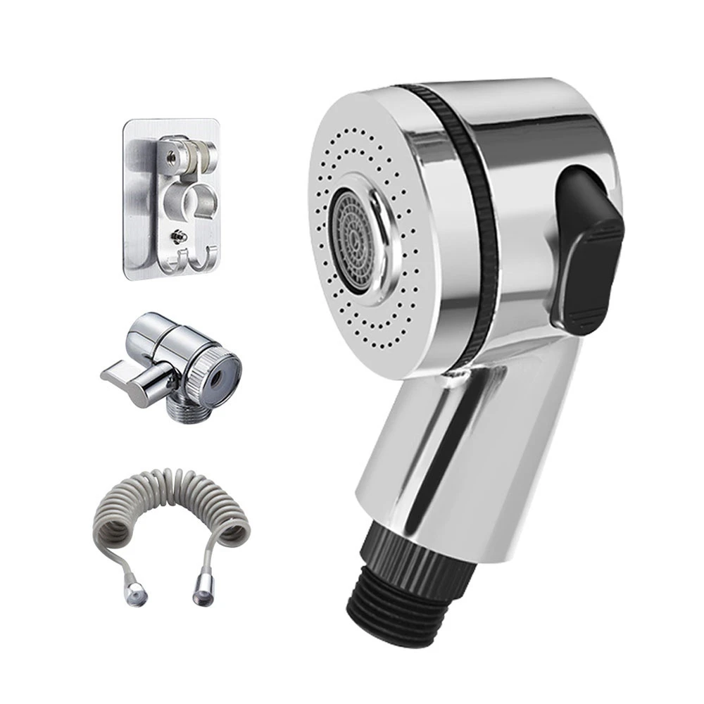 

Double Out Faucet Splitter Water Tap Diverter Bathroom Fixture Home Hose Sprayer Hair Washing Universal Shower System Extension